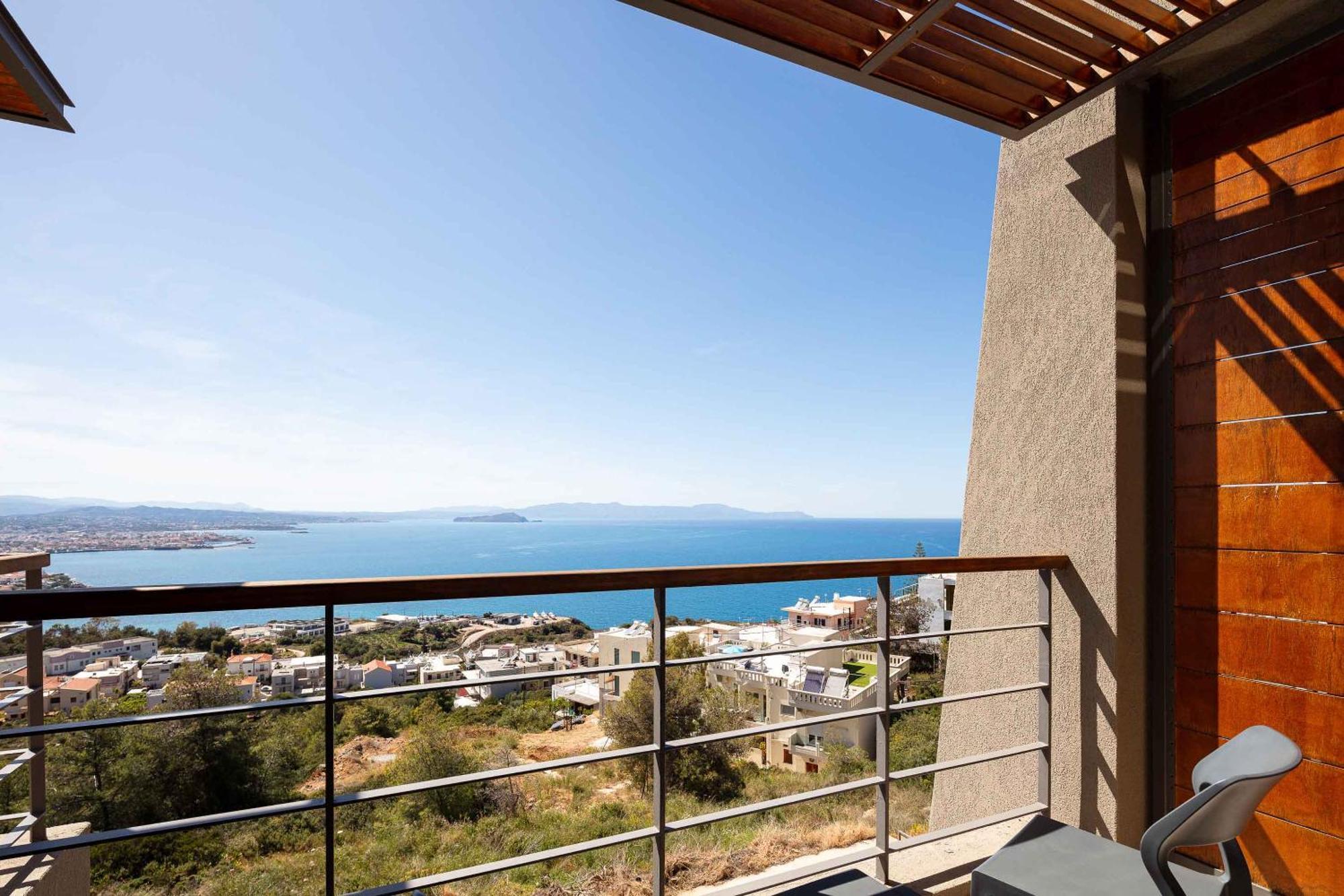 Omnia Luxury Villas - "Heated" Pools & Breathtaking Seaviews! Chania  Bagian luar foto