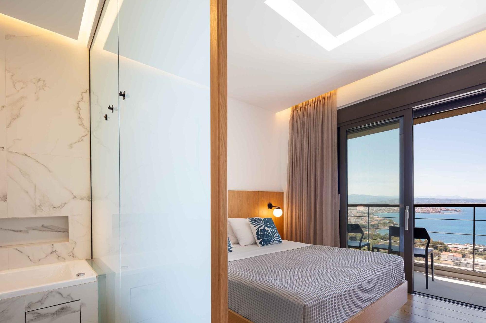 Omnia Luxury Villas - "Heated" Pools & Breathtaking Seaviews! Chania  Bagian luar foto