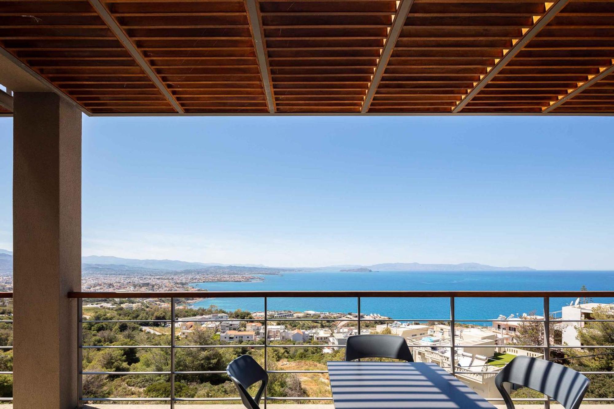 Omnia Luxury Villas - "Heated" Pools & Breathtaking Seaviews! Chania  Bagian luar foto