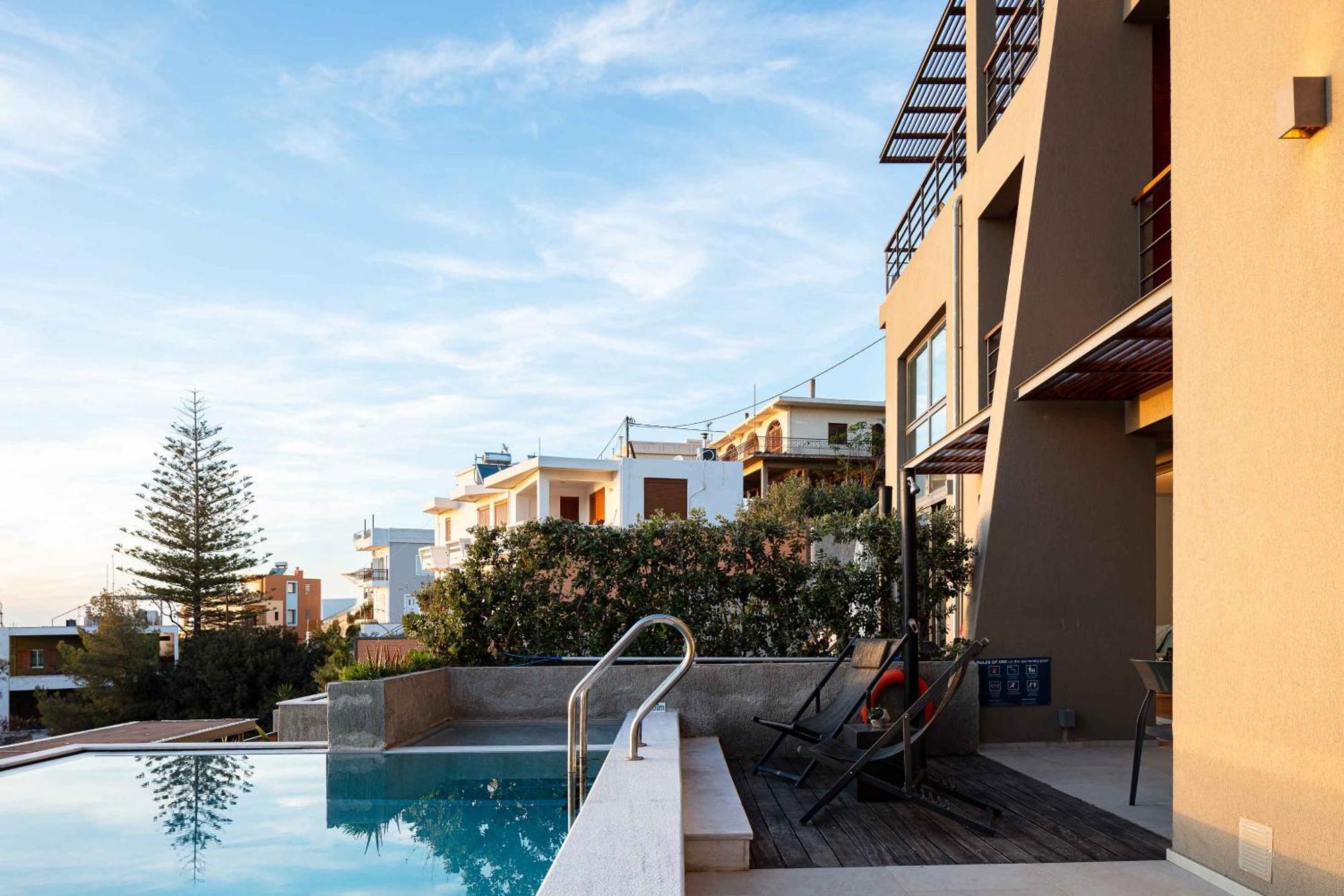 Omnia Luxury Villas - "Heated" Pools & Breathtaking Seaviews! Chania  Ruang foto