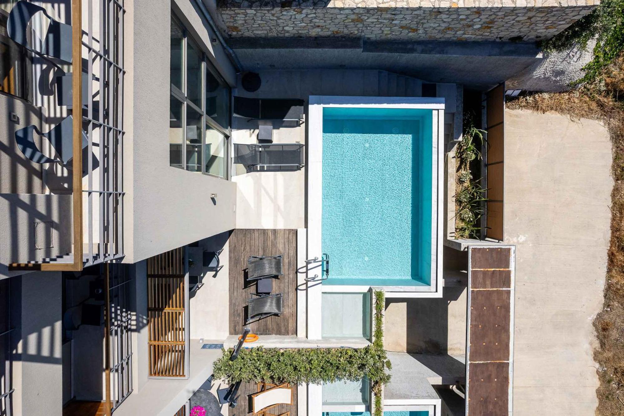 Omnia Luxury Villas - "Heated" Pools & Breathtaking Seaviews! Chania  Ruang foto