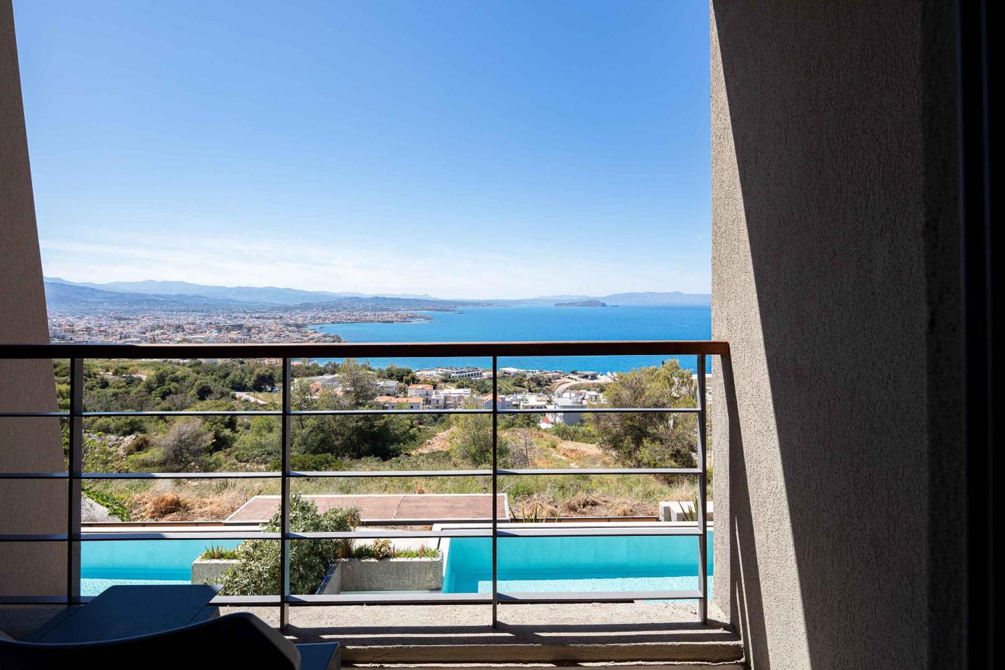 Omnia Luxury Villas - "Heated" Pools & Breathtaking Seaviews! Chania  Ruang foto